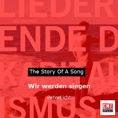 Wir werden siegen – PeterLicht