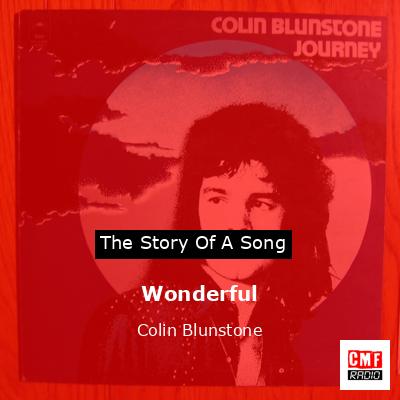 Wonderful – Colin Blunstone