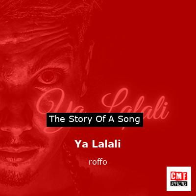 final cover Ya Lalali roffo