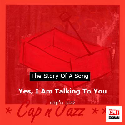 final cover Yes I Am Talking To You capn jazz