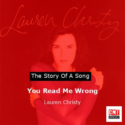 You Read Me Wrong – Lauren Christy