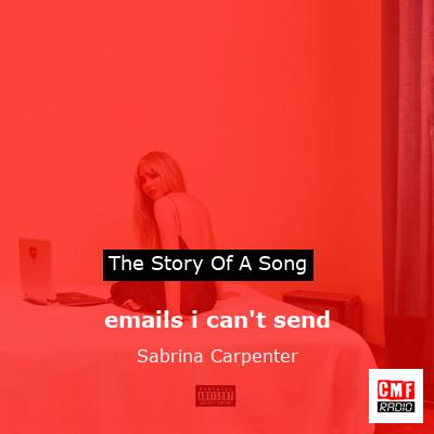 emails i can’t send – Sabrina Carpenter