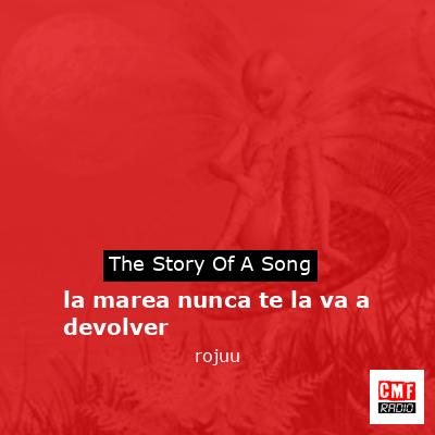 final cover la marea nunca te la va a devolver rojuu