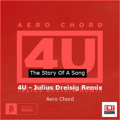 final cover 4U Julius Dreisig Remix Aero Chord