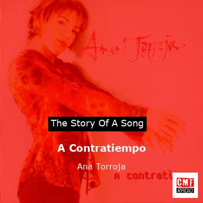 final cover A Contratiempo Ana Torroja