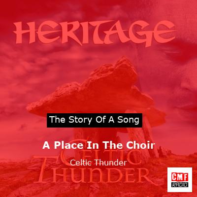 final cover A Place In The Choir Celtic Thunder