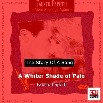 final cover A Whiter Shade of Pale Fausto Papetti
