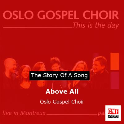 final cover Above All Oslo Gospel Choir