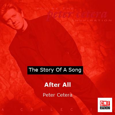 After All – Peter Cetera