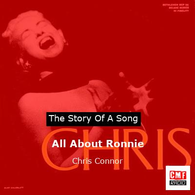 final cover All About Ronnie Chris Connor
