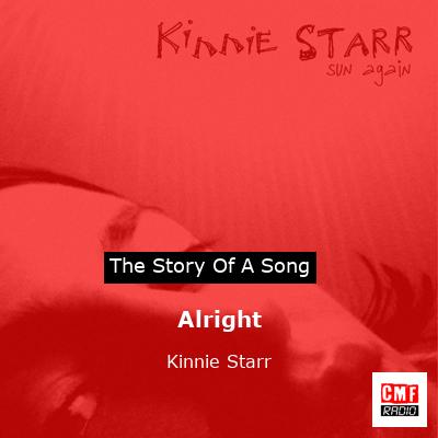 final cover Alright Kinnie Starr