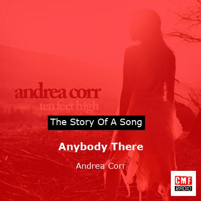 final cover Anybody There Andrea Corr