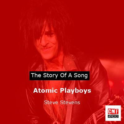 final cover Atomic Playboys Steve Stevens