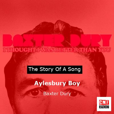 Aylesbury Boy – Baxter Dury