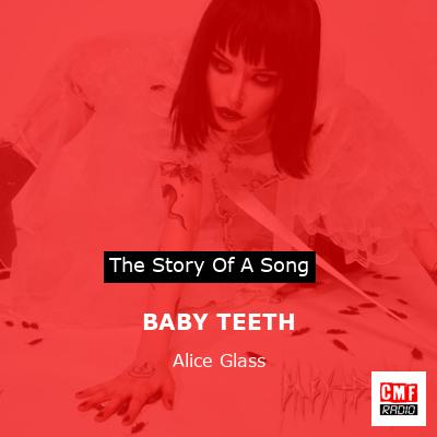 final cover BABY TEETH Alice Glass