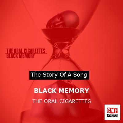 final cover BLACK MEMORY THE ORAL CIGARETTES