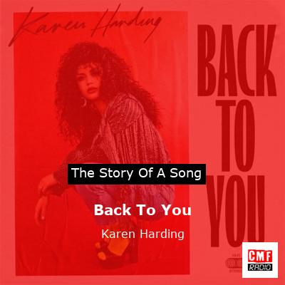 Back To You – Karen Harding