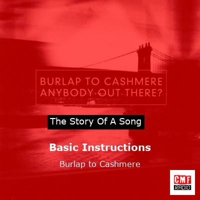 Basic Instructions – Burlap to Cashmere