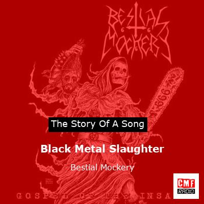 final cover Black Metal Slaughter Bestial Mockery