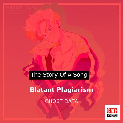 Blatant Plagiarism – GHOST DATA
