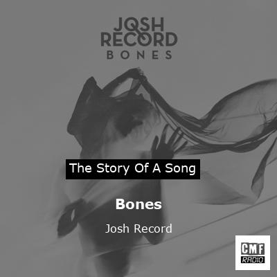 final cover Bones Josh Record