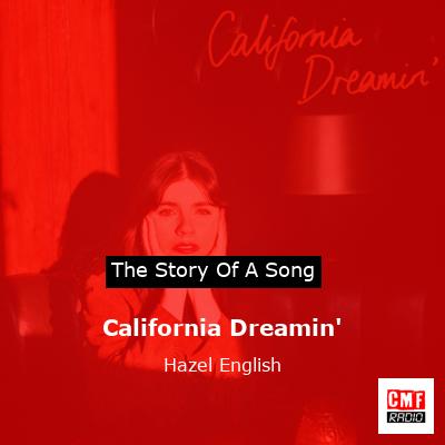 final cover California Dreamin Hazel English