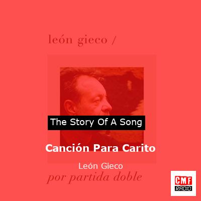 final cover Cancion Para Carito Leon Gieco