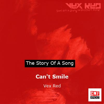 final cover Cant Smile Vex Red