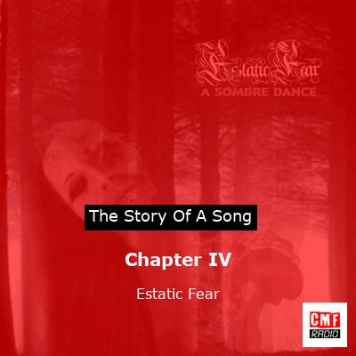 final cover Chapter IV Estatic Fear