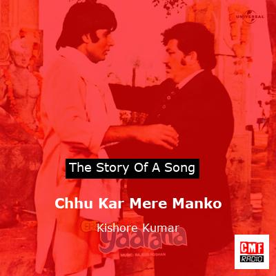 final cover Chhu Kar Mere Manko Kishore Kumar