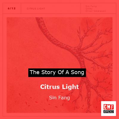final cover Citrus Light Sin Fang