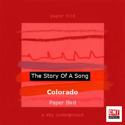 Colorado – Paper Bird