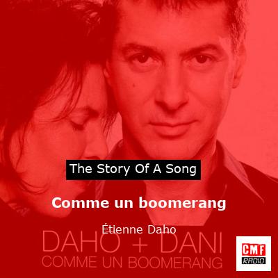 final cover Comme un boomerang Etienne Daho