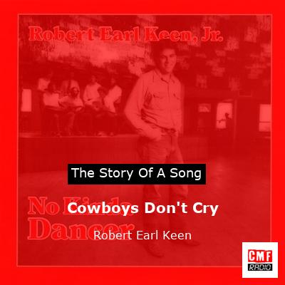 final cover Cowboys Dont Cry Robert Earl Keen