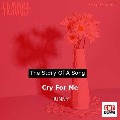 Cry For Me – HUNNY