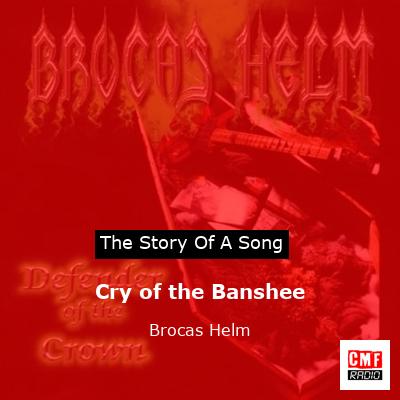 final cover Cry of the Banshee Brocas Helm
