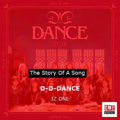 final cover D D DANCE IZONE