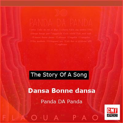 final cover Dansa Bonne dansa Panda DA Panda