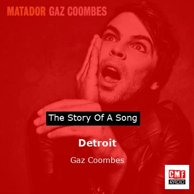 final cover Detroit Gaz Coombes