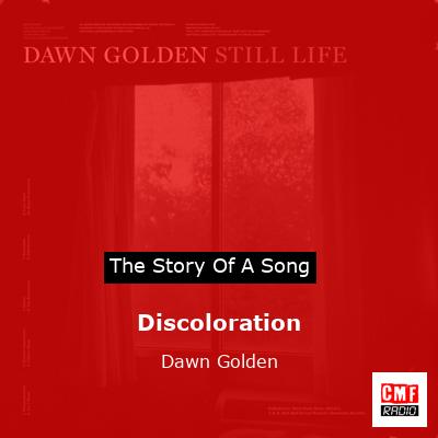 final cover Discoloration Dawn Golden