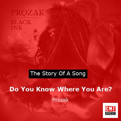Do You Know Where You Are? – Prozak
