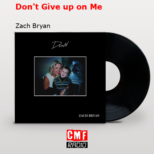 final cover Dont Give up on Me Zach Bryan