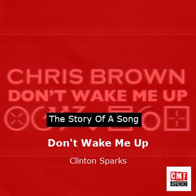 Don’t Wake Me Up – Clinton Sparks