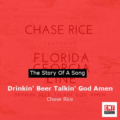 final cover Drinkin Beer Talkin God Amen Chase Rice