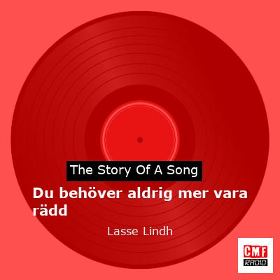 Du behöver aldrig mer vara rädd – Lasse Lindh