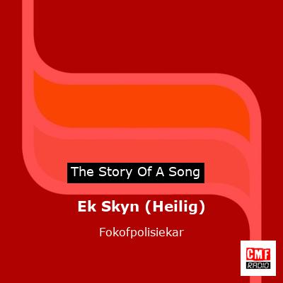 Ek Skyn (Heilig) – Fokofpolisiekar