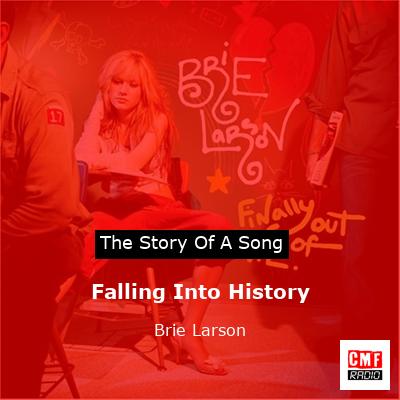 final cover Falling Into History Brie Larson