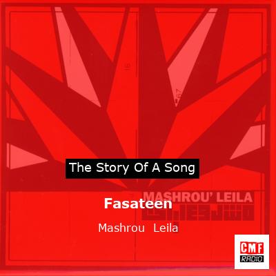 final cover Fasateen Mashrou Leila