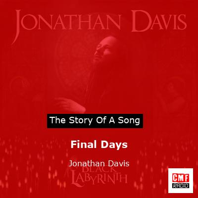 Final Days – Jonathan Davis