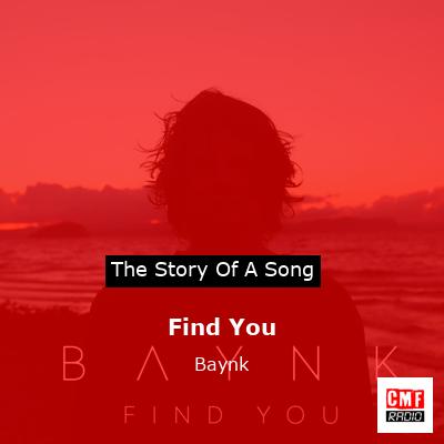 Find You – Baynk
